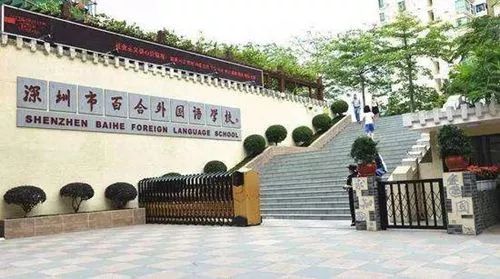 深圳市百合外国语学校为什么是民办中学？