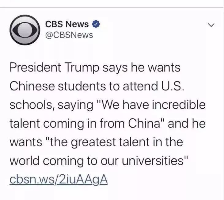 最新！美国驻华大使再次发声：美国欢迎中国学生！