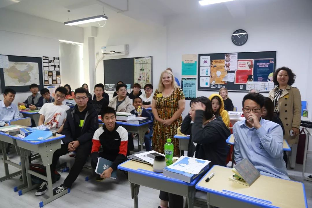 上海北美：访华团亲临我校，美国俄亥俄州教师协会与我校交流活动纪实
