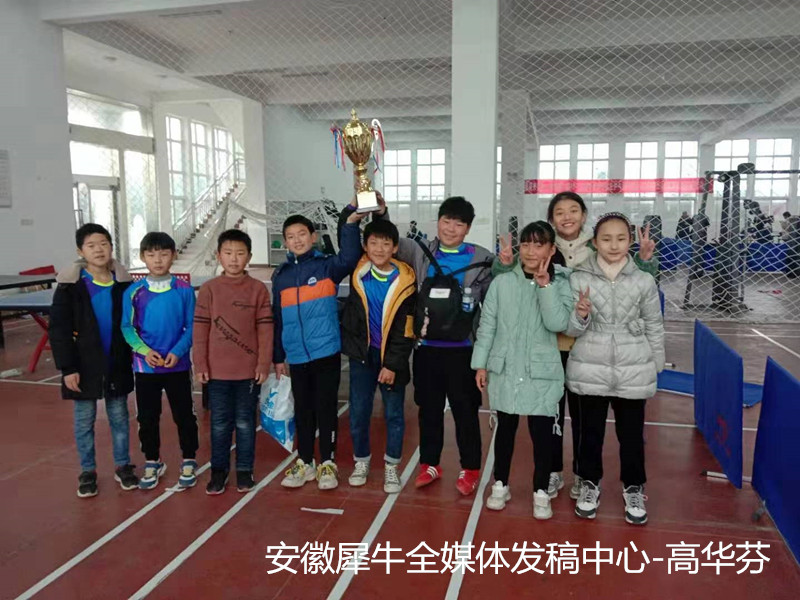来安县舜山镇中心校乒乓球代表队又获佳绩