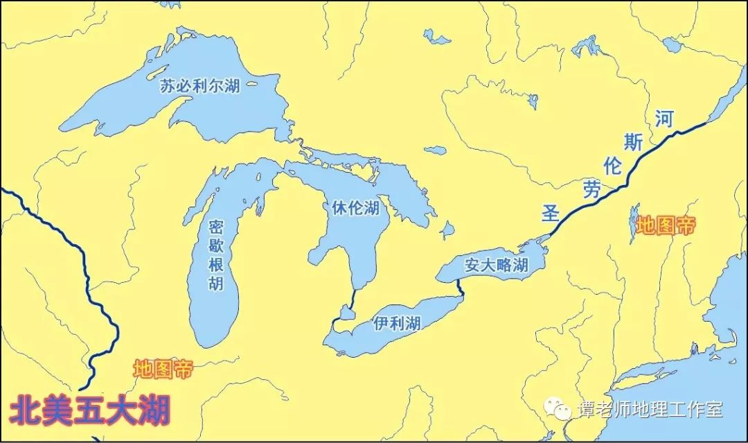 【地理视野】北美五大湖和渤海相比有什么地理差异？