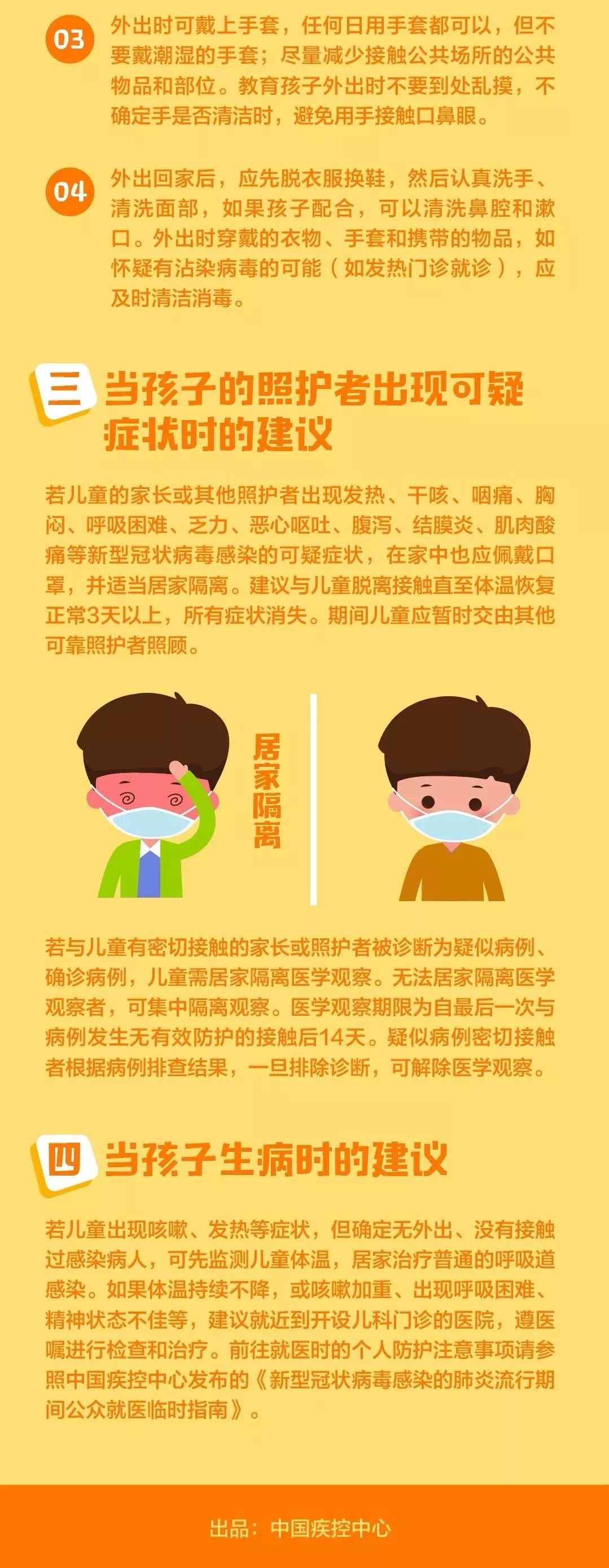 中国疾控中心发布指南| 0-6岁孩子如何预防新型冠状肺炎？