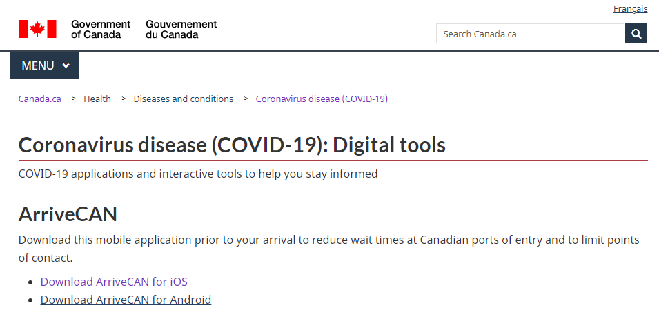 加拿大入境“健康码”上线啦，入境前24小时一定要记得填报！！！