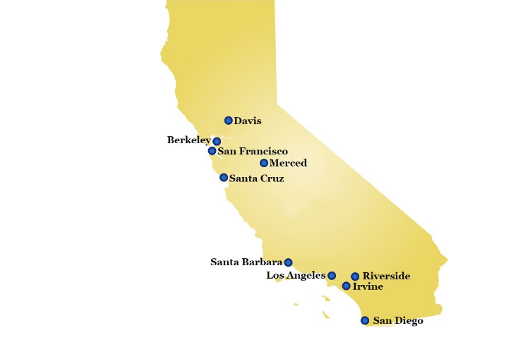 超全解读：加州大学10所学校的区别？我应该选择哪所？