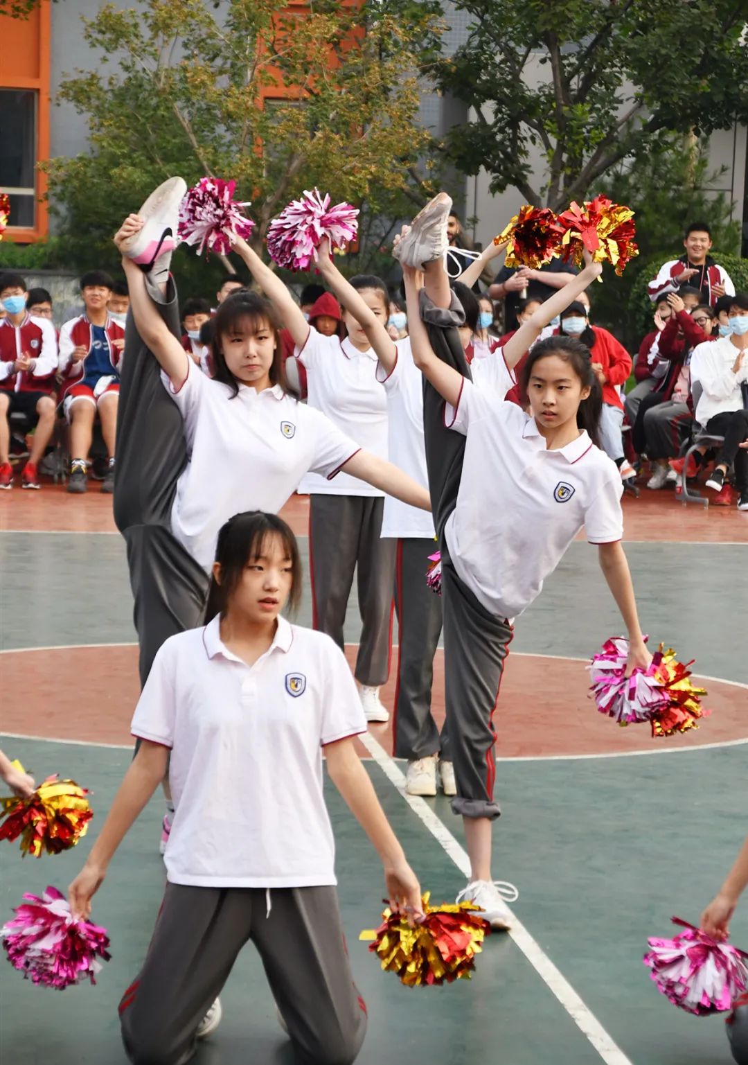 北外国际高中校园运动会 l “我运动、我快乐、我健康”——隆重举行
