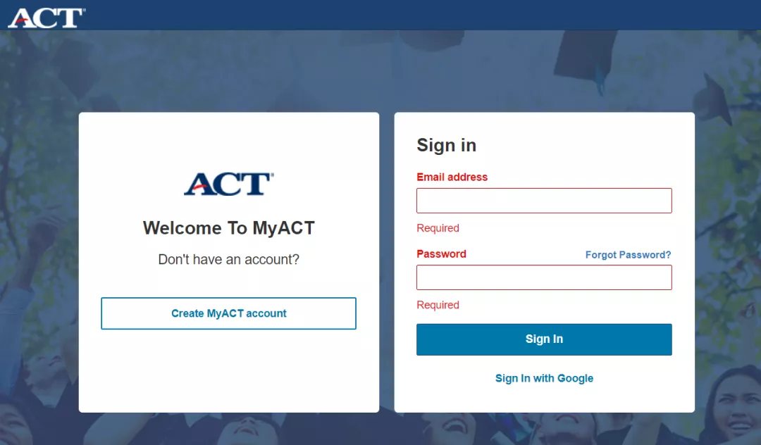 2021年上半年大陆ACT考试报考指南