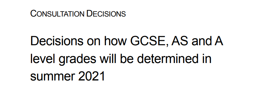 定了！2021英国夏季A-level & GCSE评分细则公布！