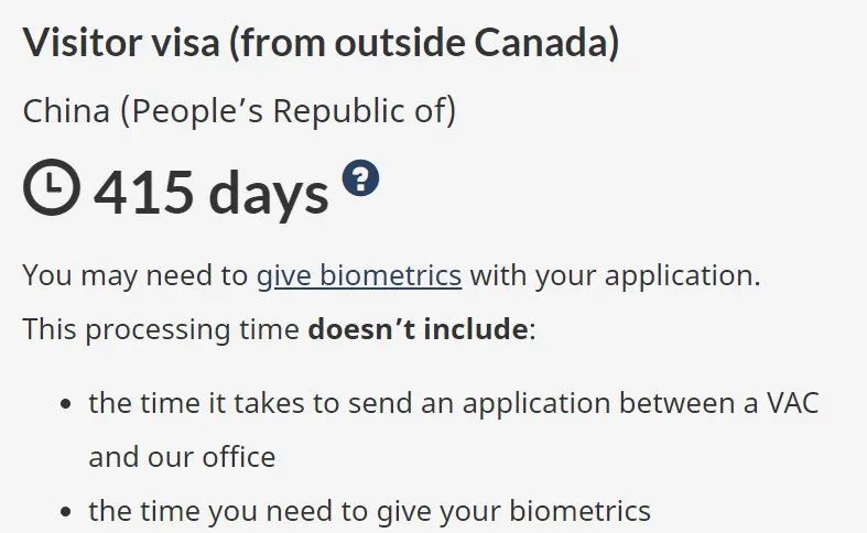 【最新】加拿大旅游签、学习签、工作签及移民处理时间一览