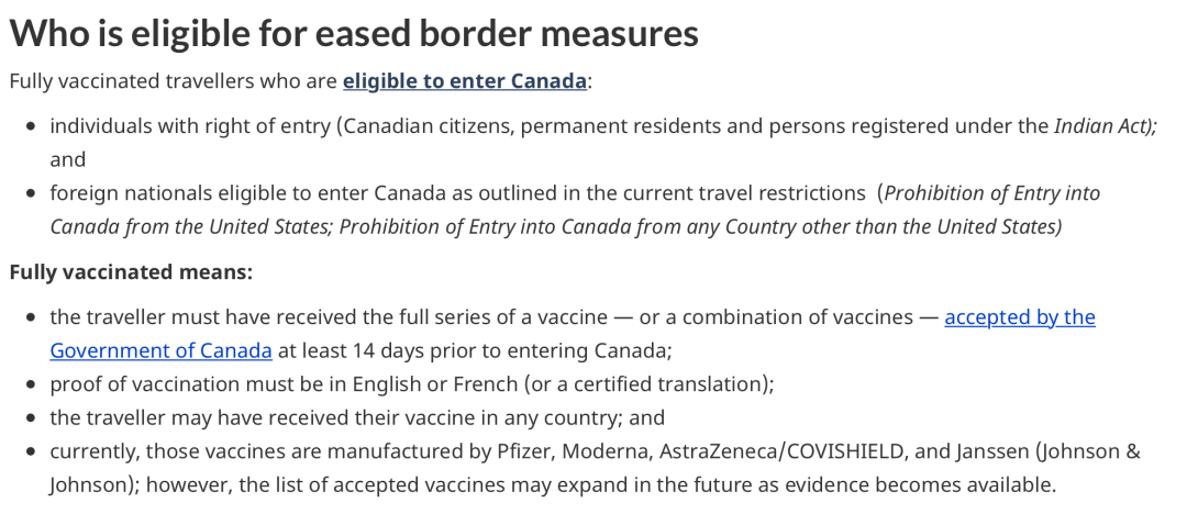 重磅！加拿大宣布解封边境第1阶段！7月5日起完全接种入境者免隔离！