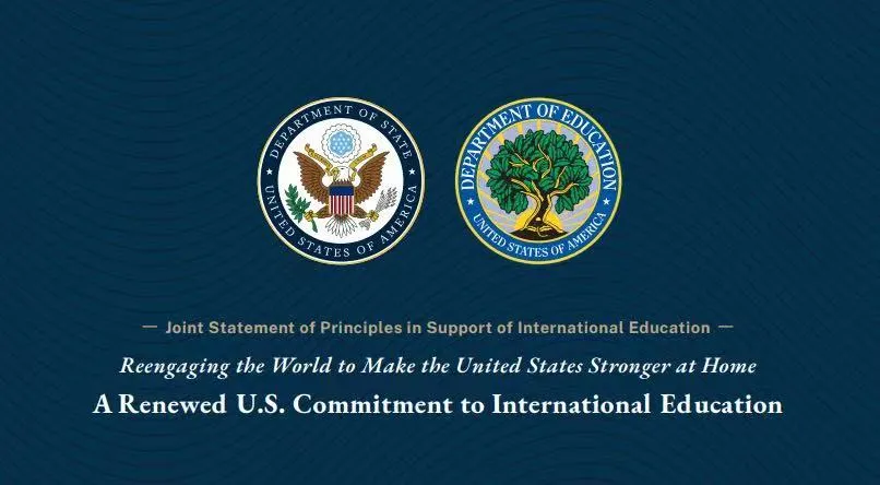 美国政府首次发布《对国际教育的新承诺》，鼓励国际学生赴美学习