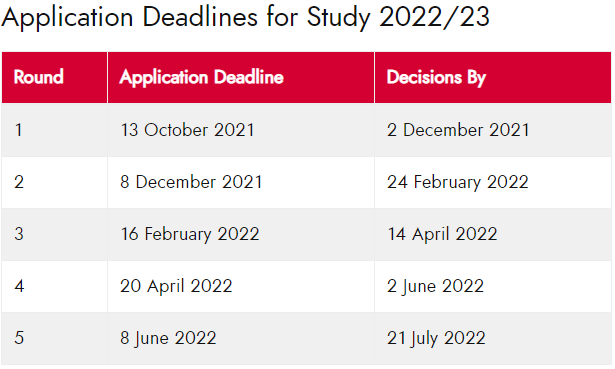 爱丁堡大学商学院已公布22fall申请计划，最早将于10月13日截止！