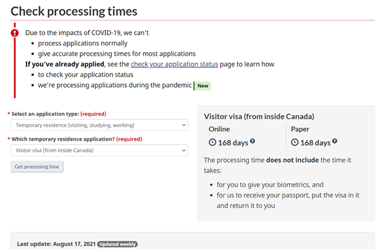 【出行指南】加拿大最新签证、移民审理时长更新