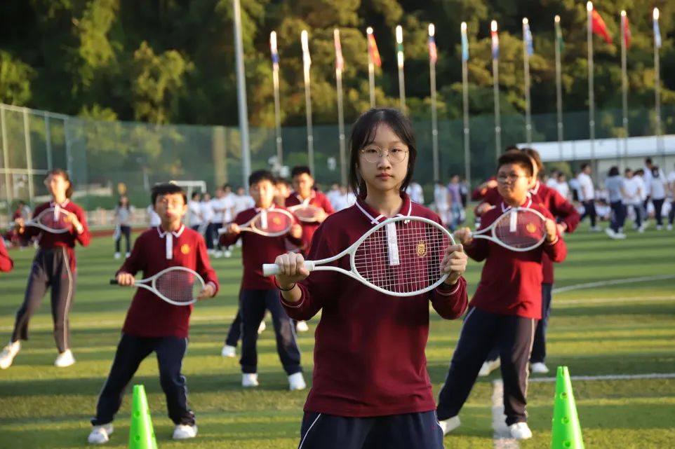 华美网球操比赛 | 挥动激情 放飞梦想