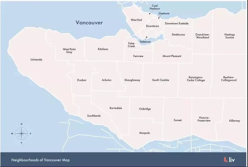 加拿大新移民来温哥华后，可以看看这9个街区，租金最低！学区好！