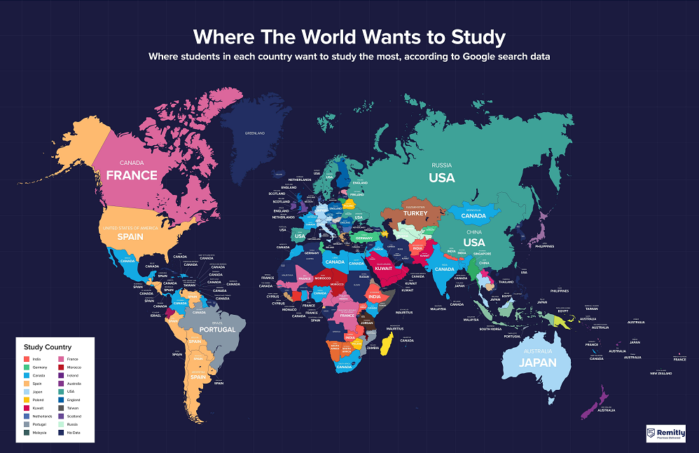 大数据揭秘：最佳留学国家依旧是TA！想了解如何省下近百万留学费吗？