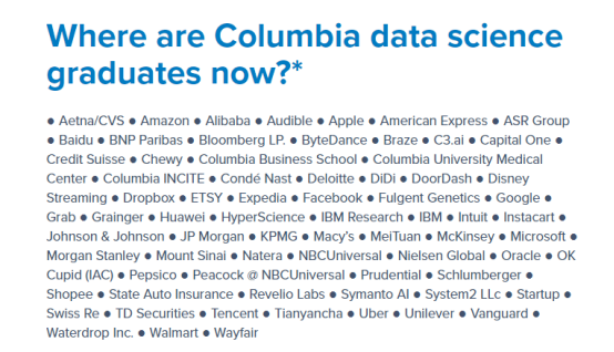 干货：哥伦比亚大学 Data Science详解！
