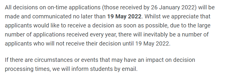 2022美国大学和英国G5早申请放榜日期汇总！
