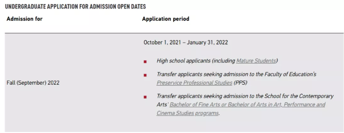 留学生注意！移民部更新毕业工签政策，附2022年各高校秋季申请截止时间！