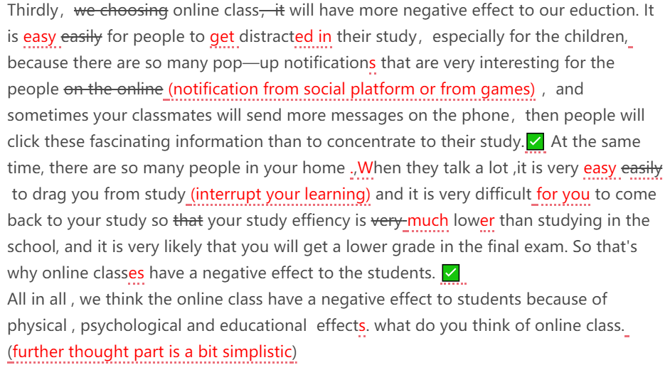 疫情下的网课分析，Level 2 的同学们如何看待网课？