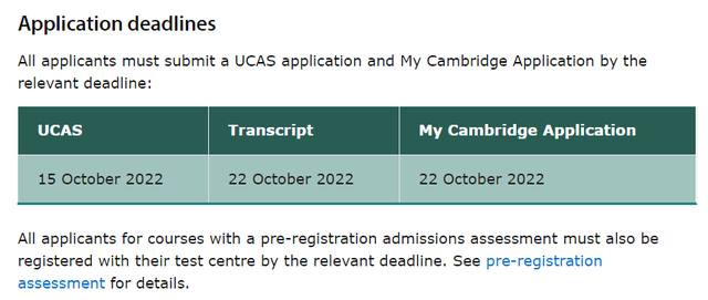 【英本】剑桥大学2023fall申请新变化，来看看有哪些值得关注的申请细节