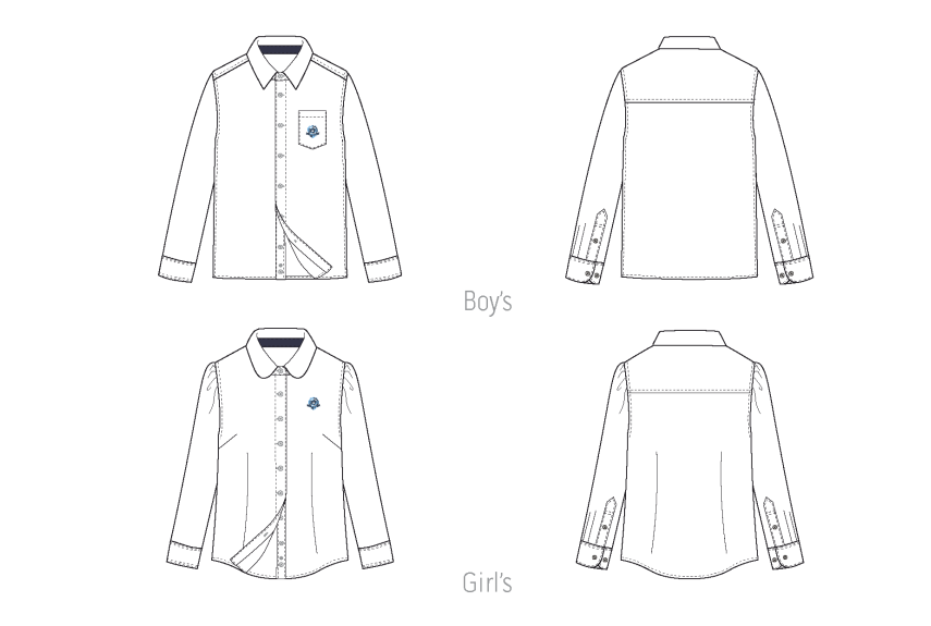 School Crest and School Uniform 校徽与校服-在有序中，寻找和创造独一无二