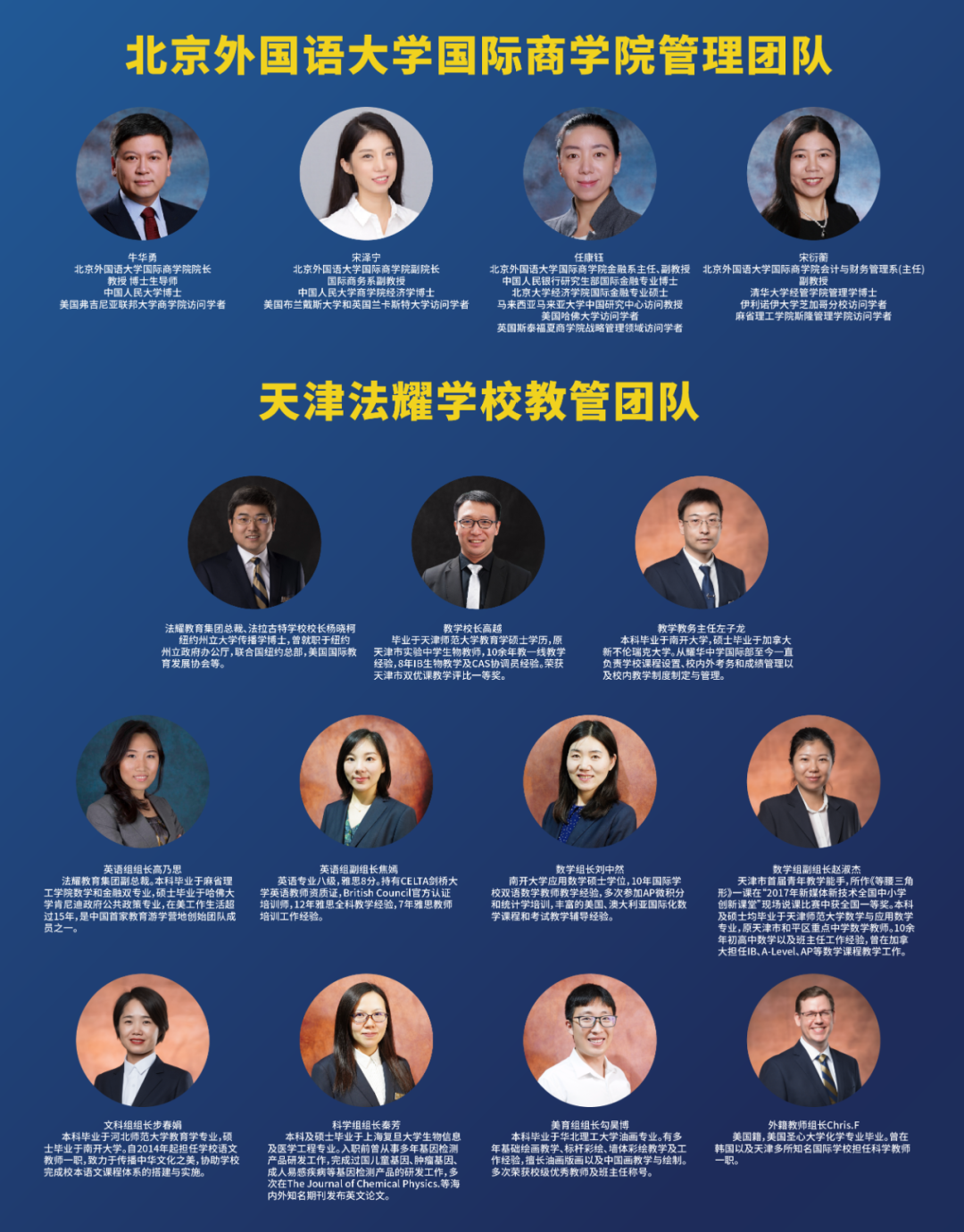 北京外国语大学国际商学院法耀CHP直升班2022-2023学年招生简章