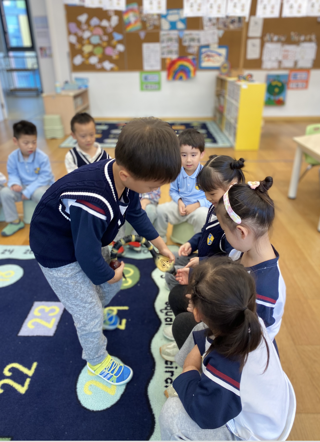 Action in CISK Kindergarten