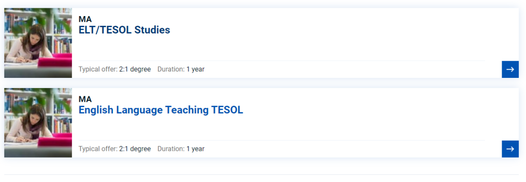 英国留学想读TESOL专业？TOP100最新入学要求了解一下