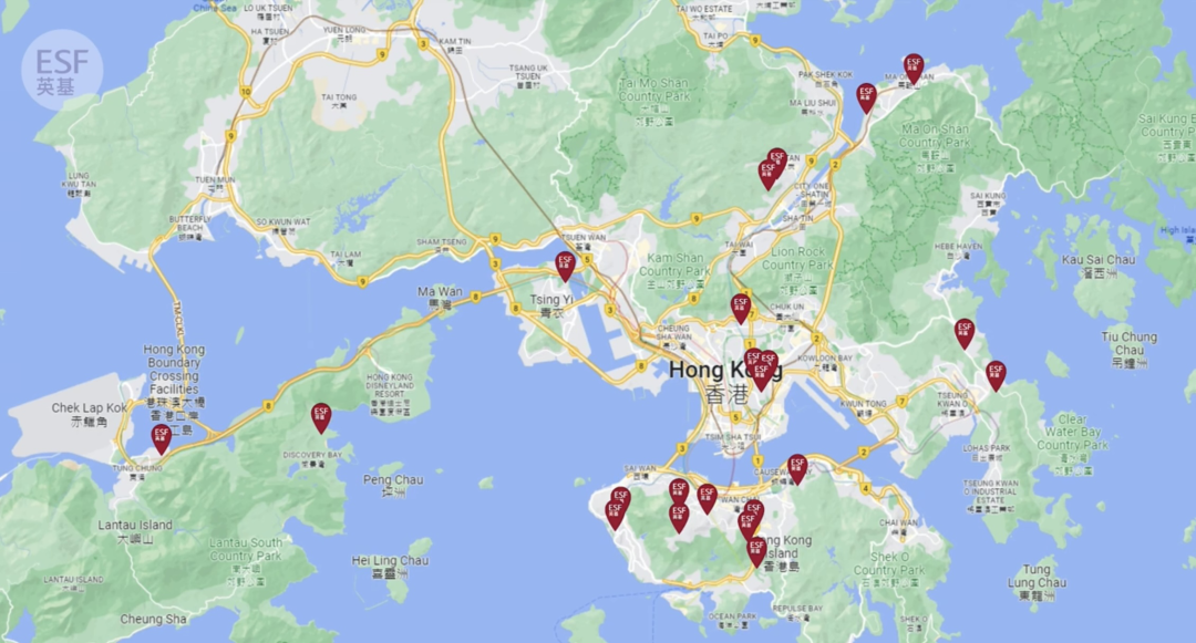 香港“最大型”国际学校-英基学校协会，22间覆盖全港，幼稚园至中学一条龙！
