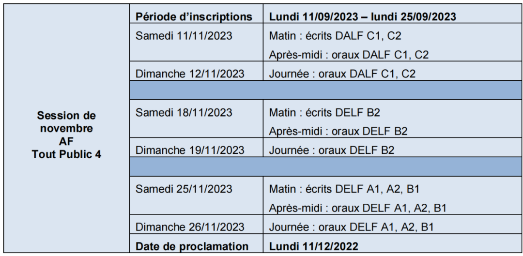 注意！2023年预签证法语考试和DELF/DALF法语考试时间公布！