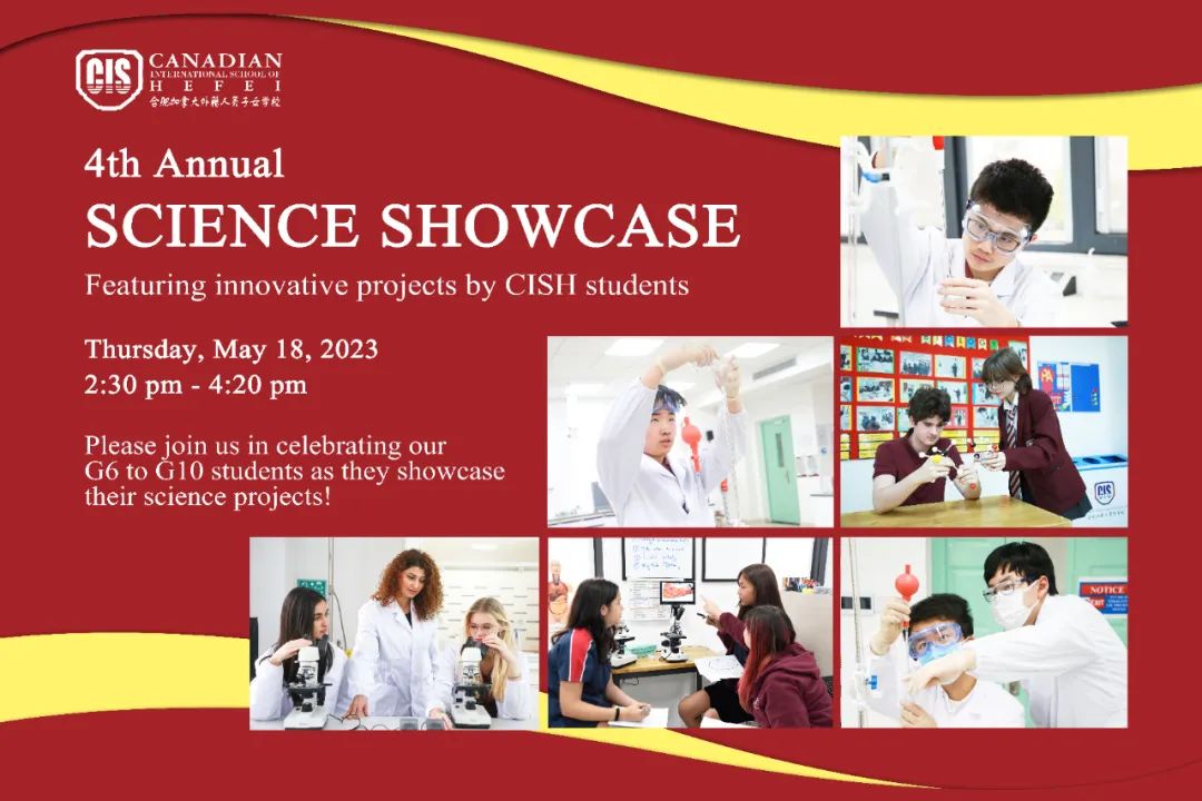 Save the Date for our Annual Science Showcase!