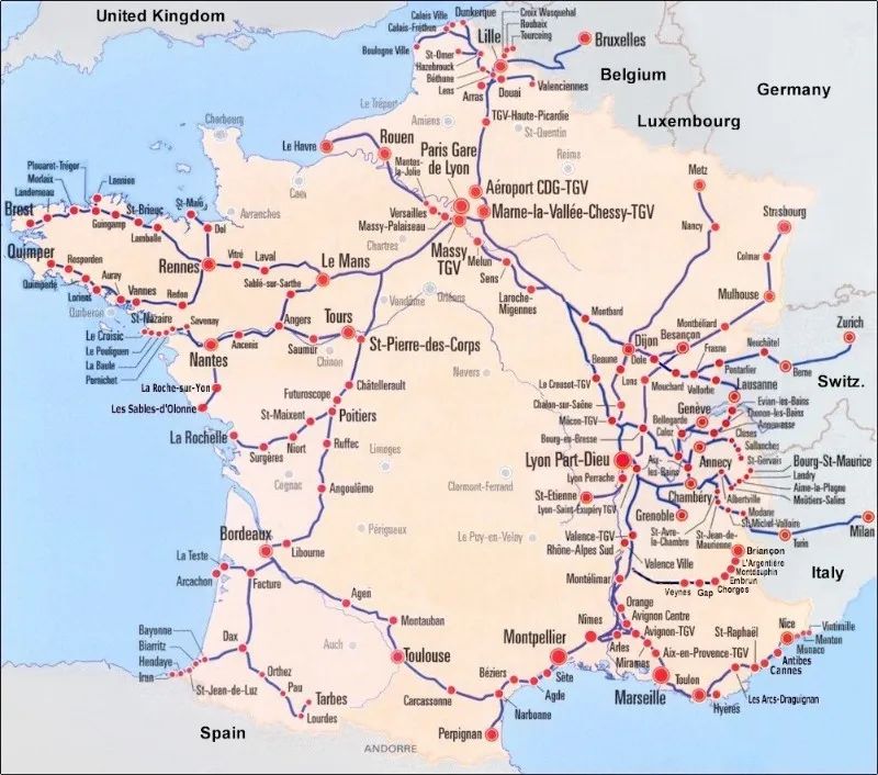 准备出发去留学！前往法国及各城市交通攻略速览