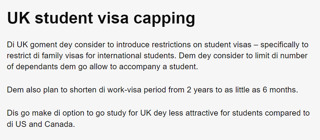 官宣| 英国限制留学生家属陪读政策，深度解读！