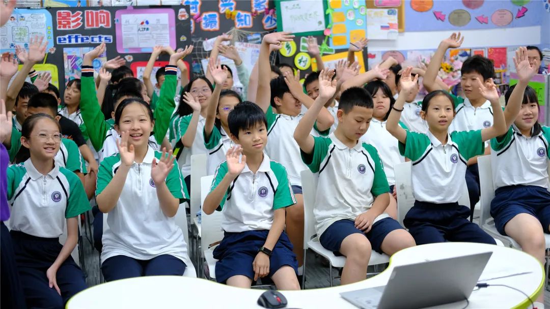 与香港学生云端交流，共促大湾区教育发展