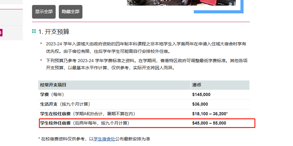 香港留学一共要花多少钱？费用汇总来了！