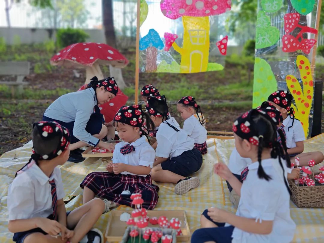 缤纷夏日 艺术森林｜盛兴幼儿园森林蘑菇派对夏令营
