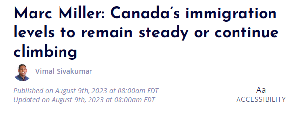 加拿大移民部长放话：将继续扩充移民目标！