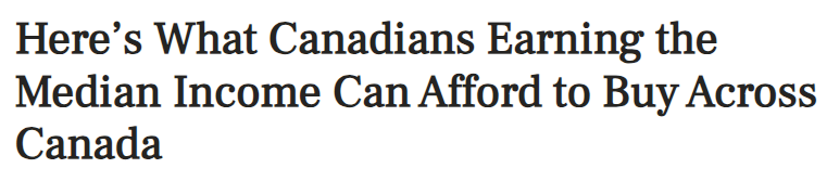 加拿大这七个城市，中等收入者轻松买房！