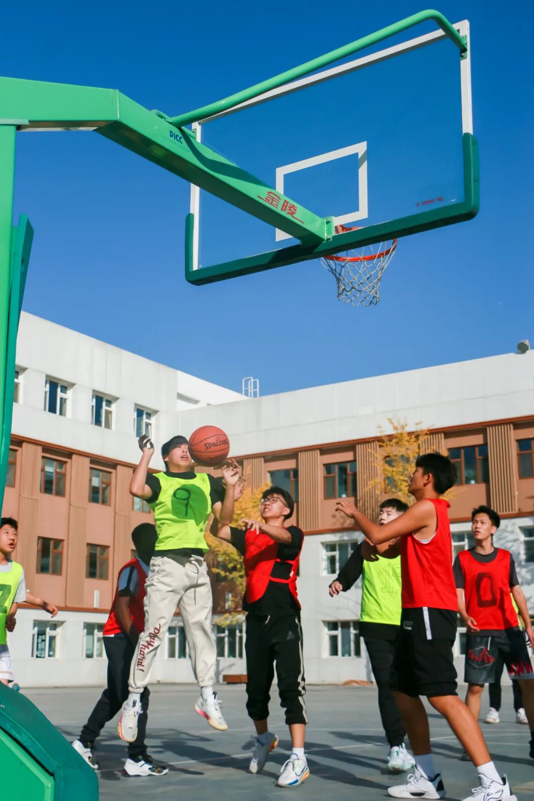 热图来袭！北京致知学校首场篮球赛完美收官