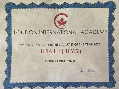 毕业故事录 | “另类”的艺术生，拿下LIA最高艺术奖，她却独爱建筑学！