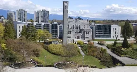 加拿大排名第2世界名校·不列颠哥伦比亚大学（UBC）