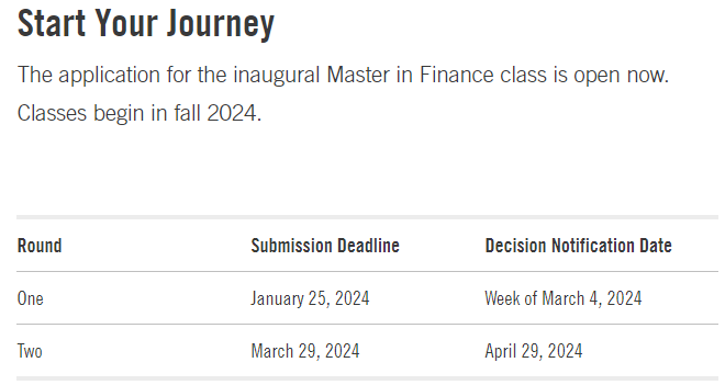 朗途留学 | 芝加哥大学24fall增设金融硕士项目，首轮截止时间为24年1月25日！