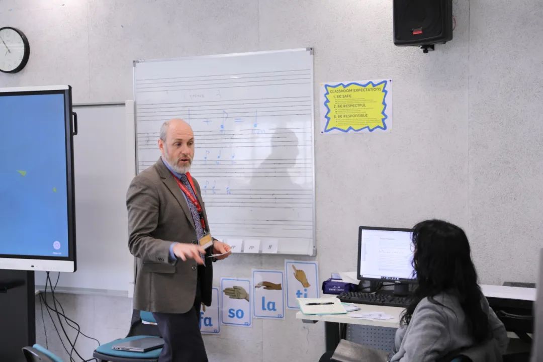 Juilliard Music Specialist Visits NAIS Pudong 茱莉亚学院音乐专家来访