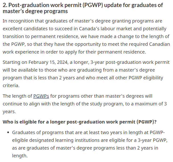 朗途留学 | 加拿大移民部“毕业工签”细节敲定：2月15日开始，这些人笑疯了！