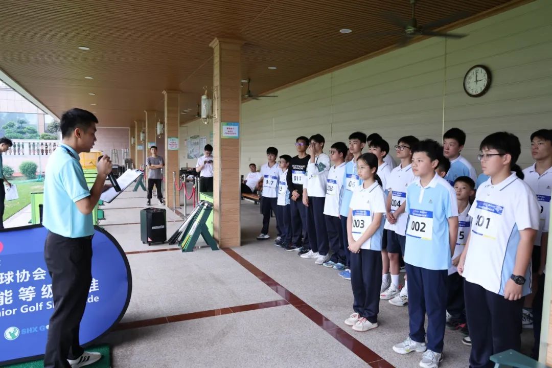 中国青少年高尔夫等级测评在我校圆满收官！